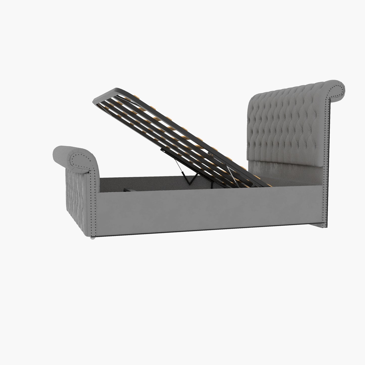 Arcade Sleigh Upholstered Bed