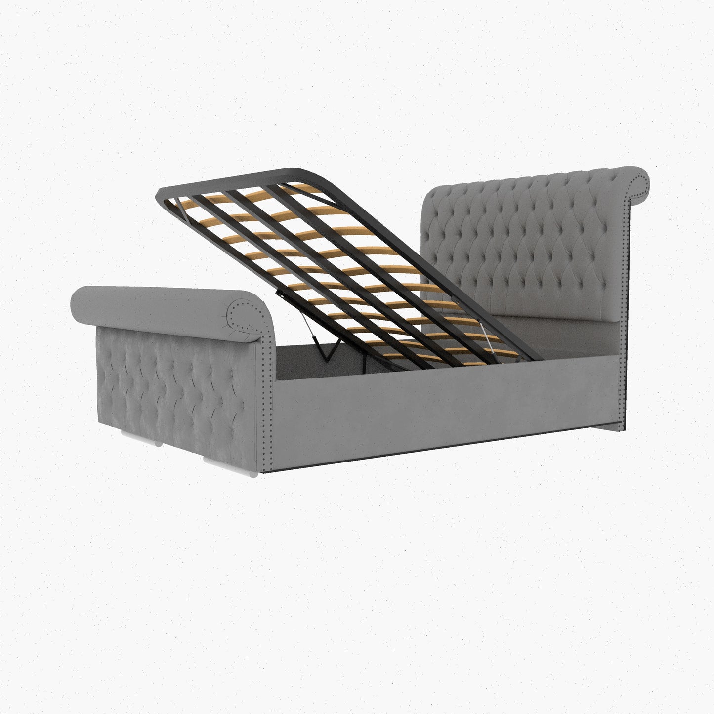 Arcade Sleigh Upholstered Bed