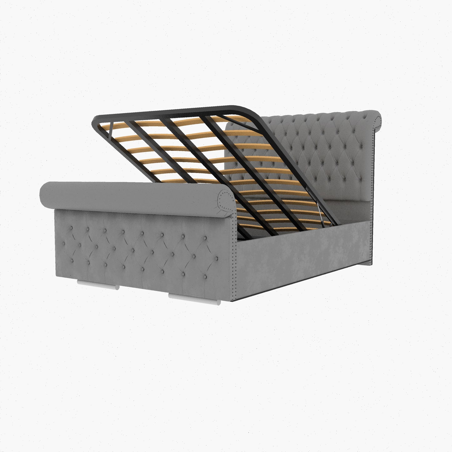 Arcade Sleigh Upholstered Bed