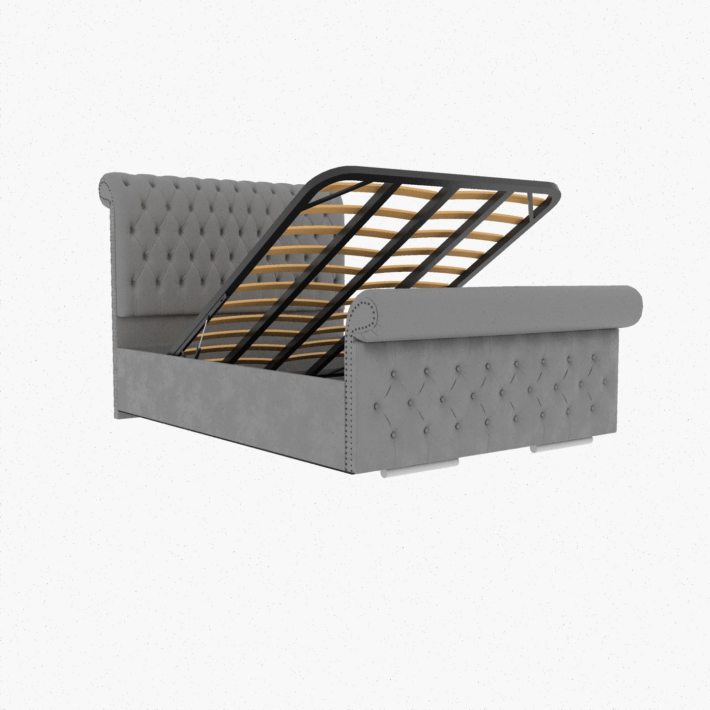 Arcade Sleigh Upholstered Bed