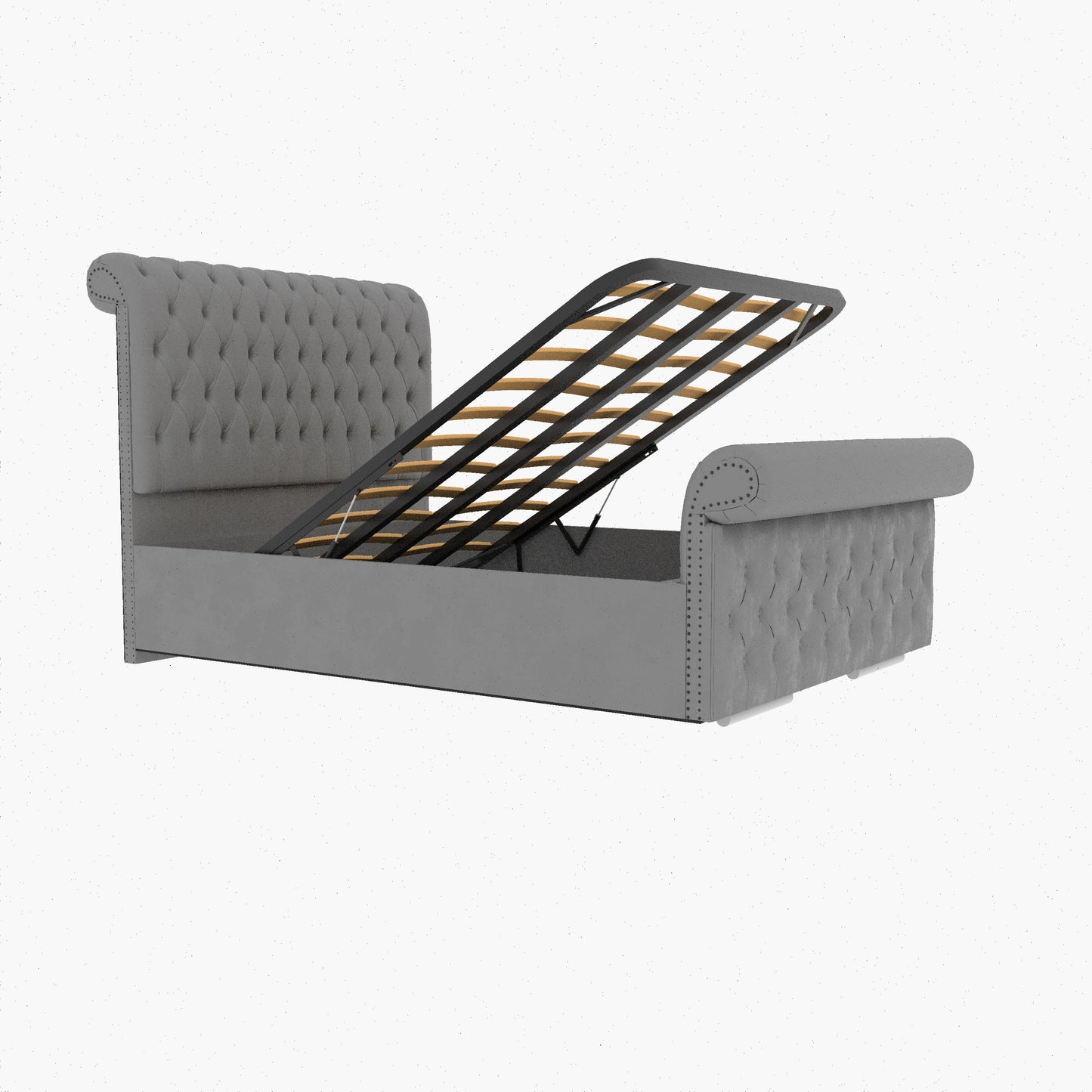 Arcade Sleigh Upholstered Bed
