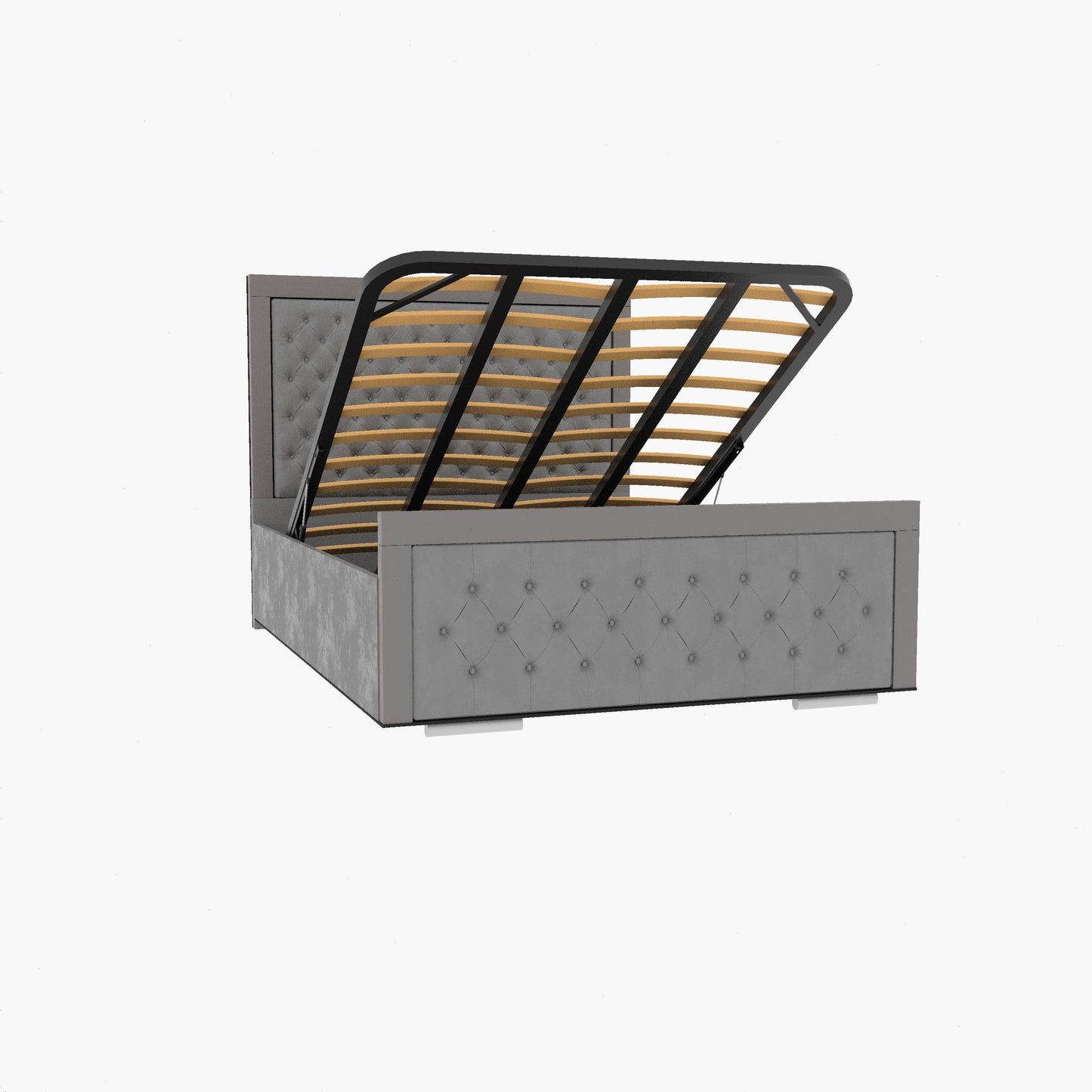 Glitz Lunar Upholstered Bed