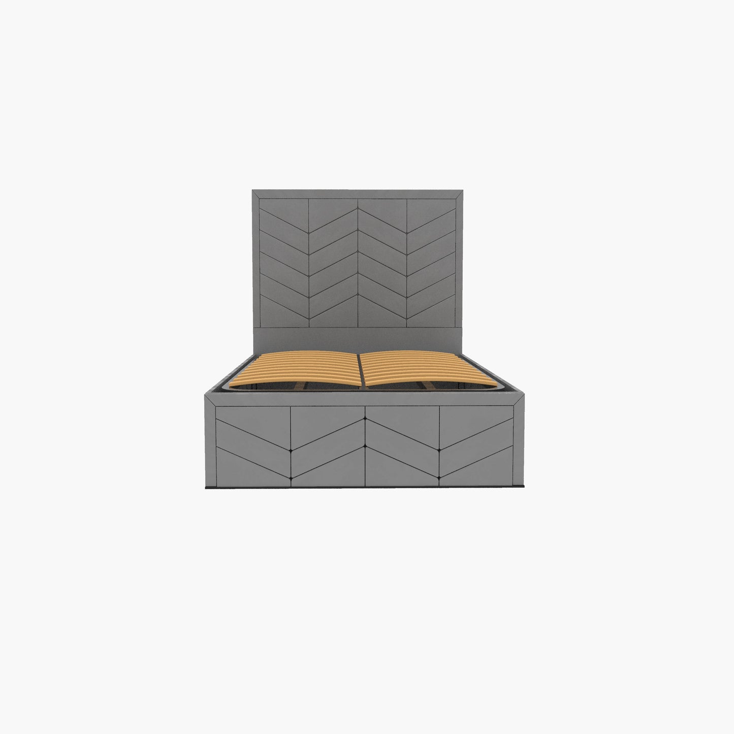 Indulgence Border Upholstered Bed
