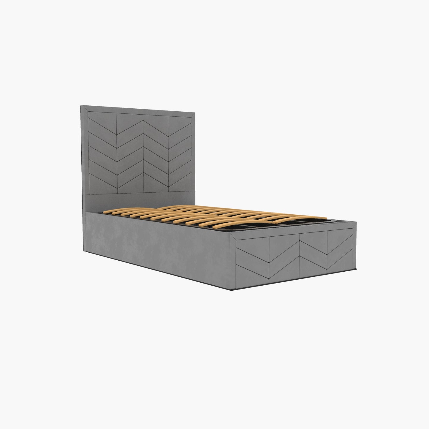 Indulgence Border Upholstered Bed
