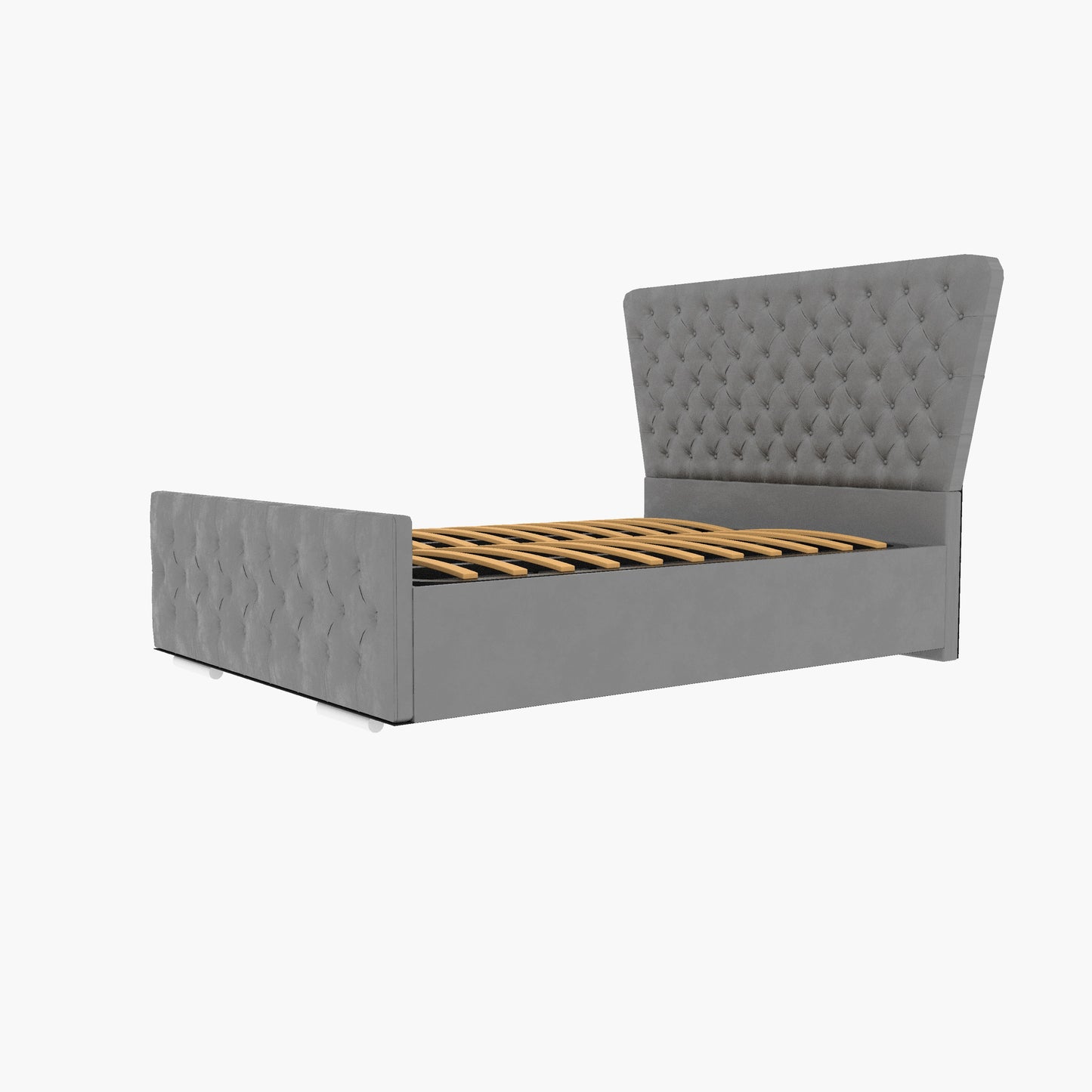 Kendall Winged Upholstered Bed
