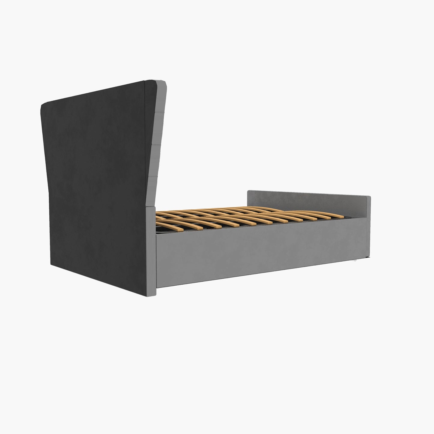 Kendall Winged Upholstered Bed