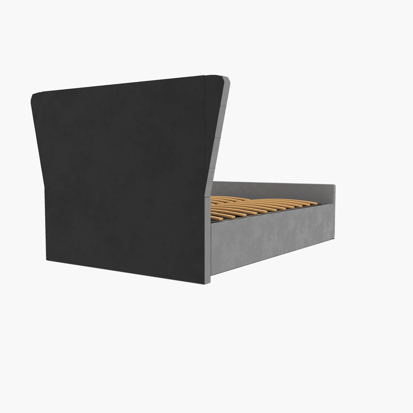 Kendall Winged Upholstered Bed