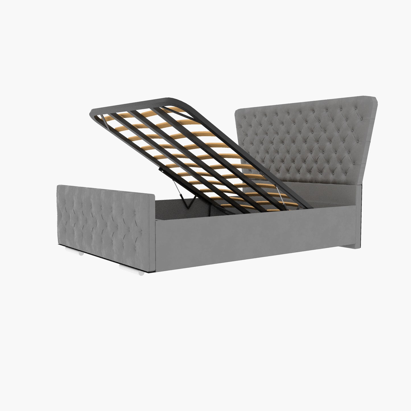 Kendall Winged Upholstered Bed