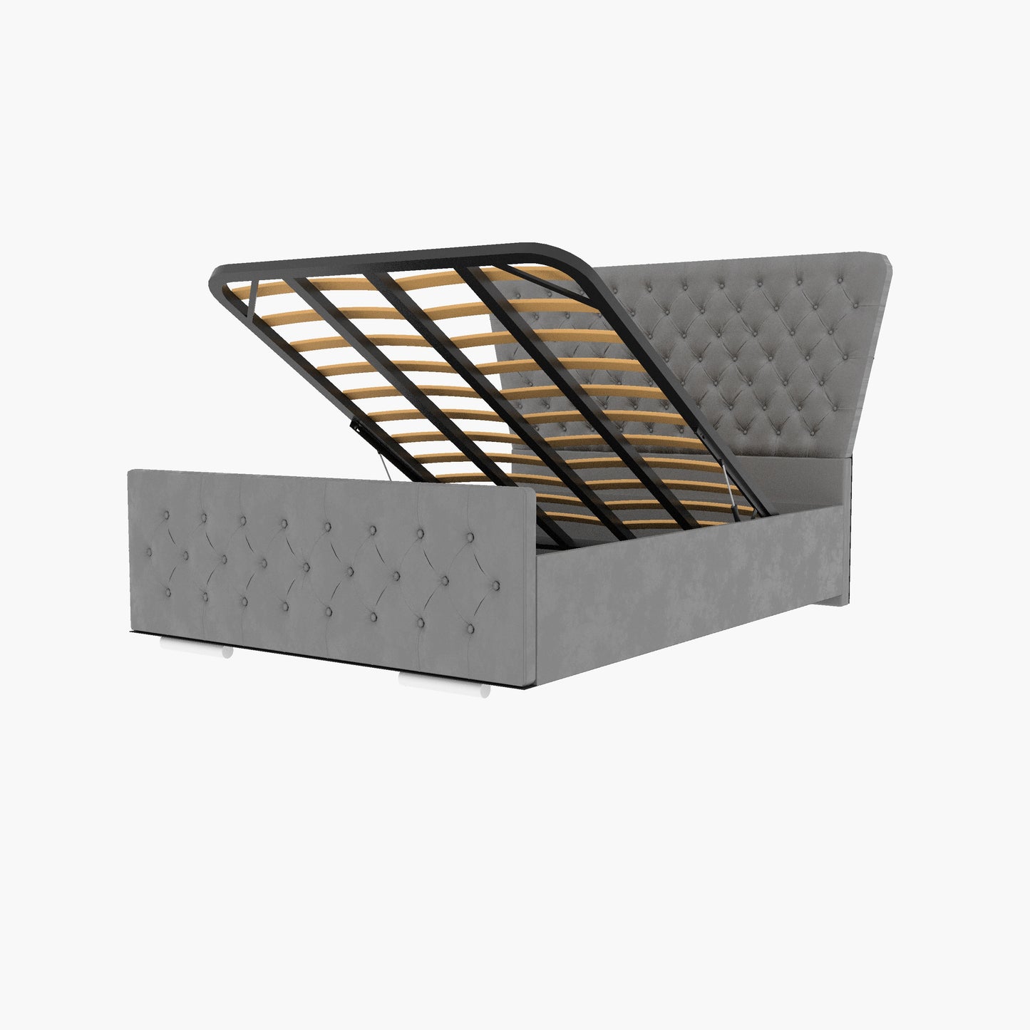 Kendall Winged Upholstered Bed