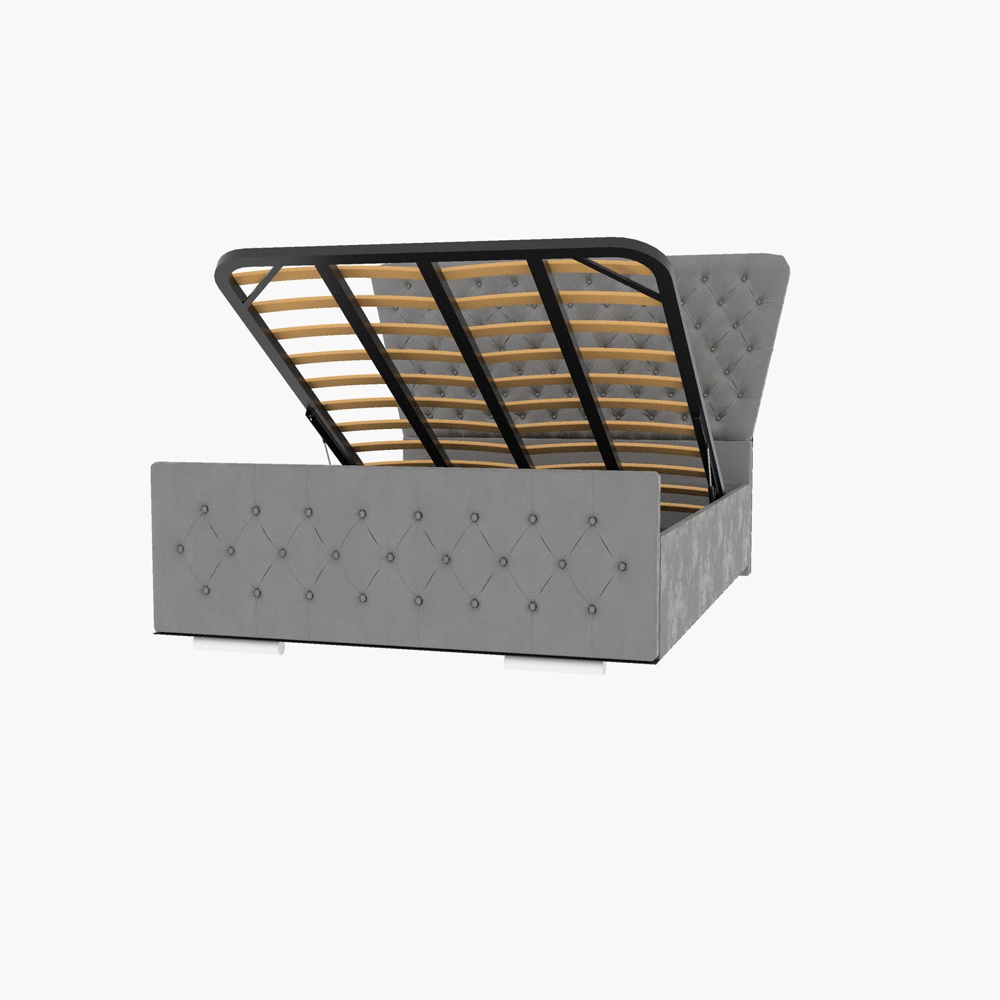 Kendall Winged Upholstered Bed