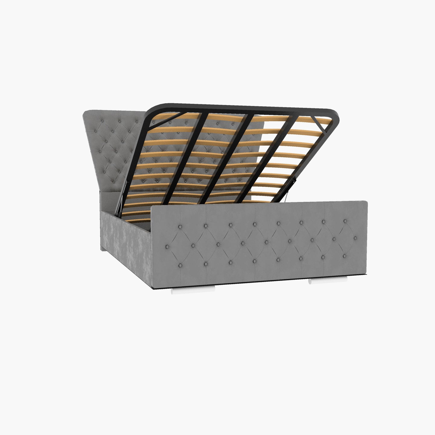 Kendall Winged Upholstered Bed