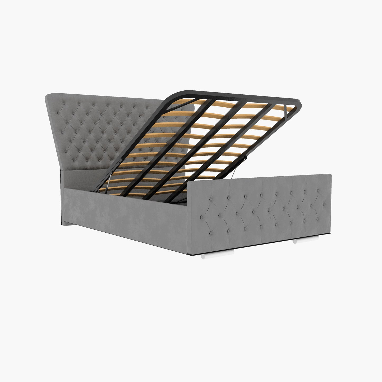 Kendall Winged Upholstered Bed