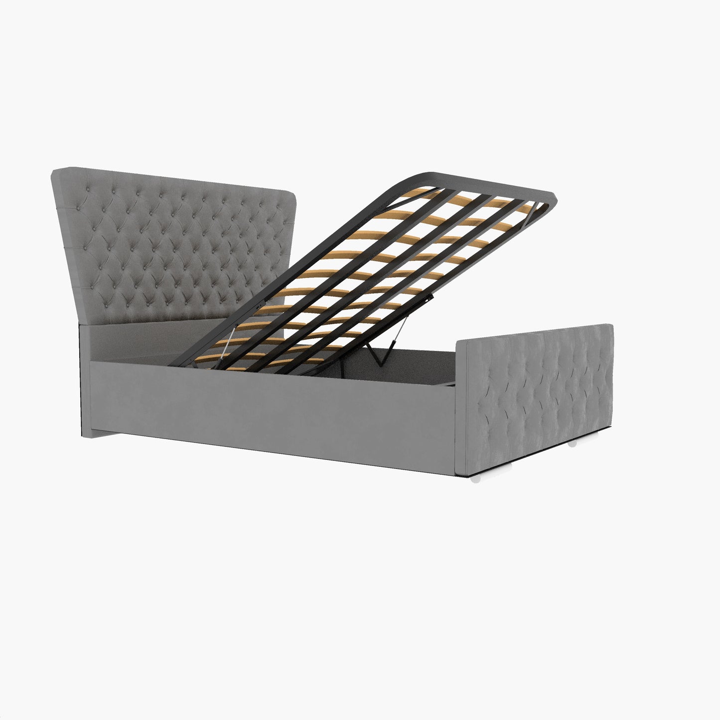 Kendall Winged Upholstered Bed