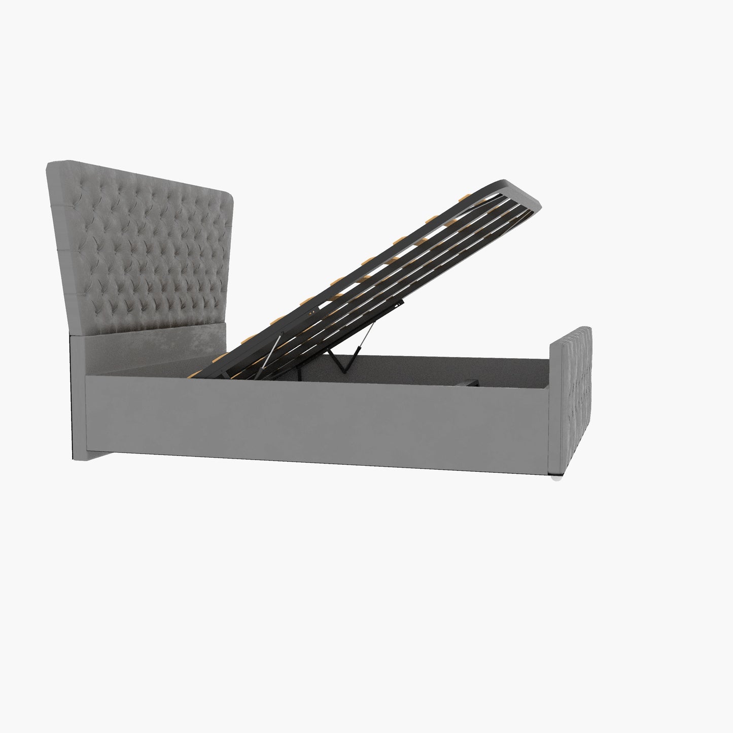 Kendall Winged Upholstered Bed