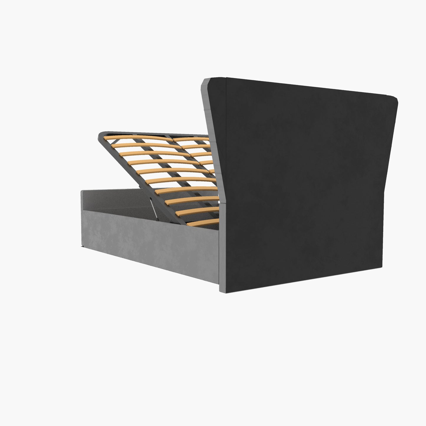Kendall Winged Upholstered Bed