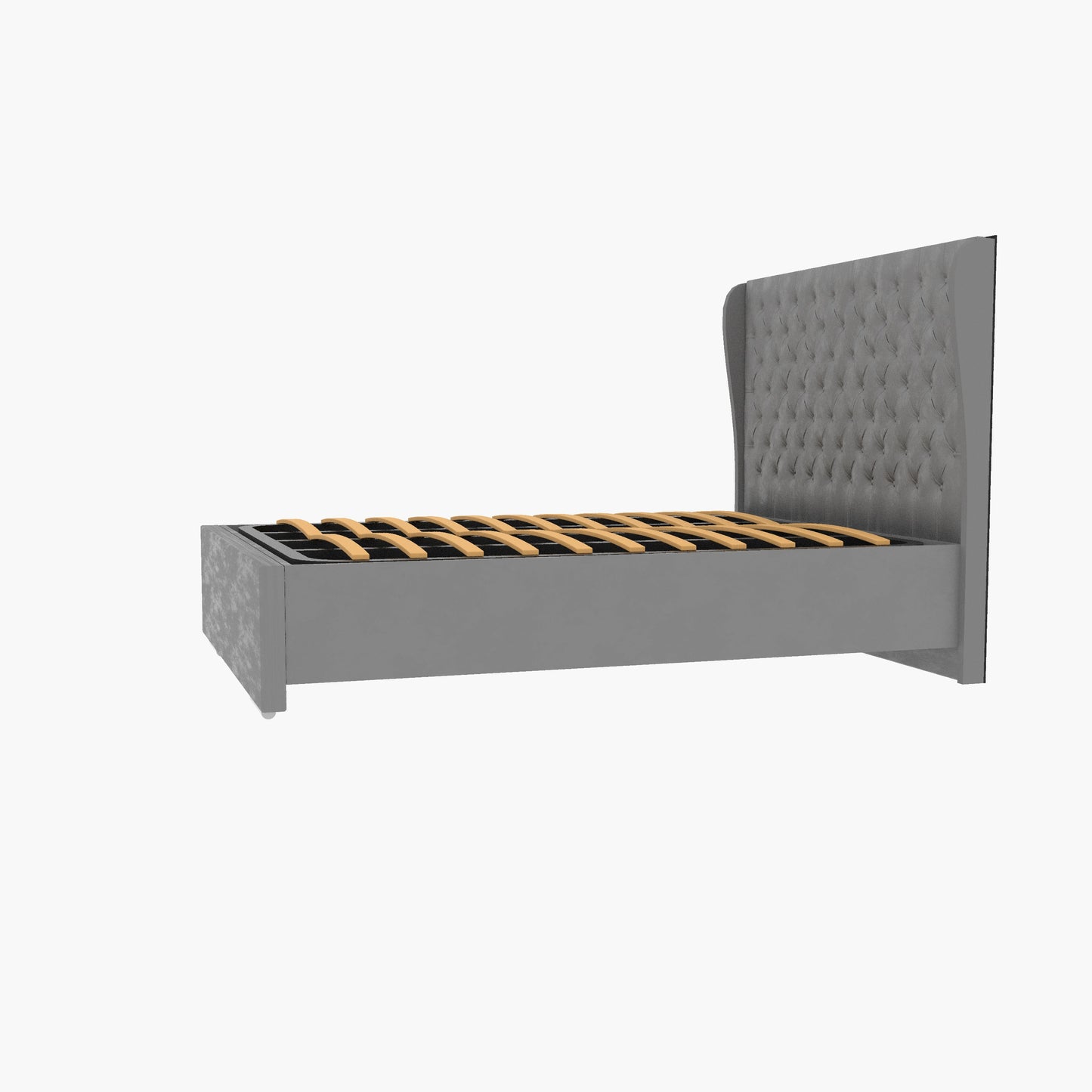 Miri Winged Upholstered Bed