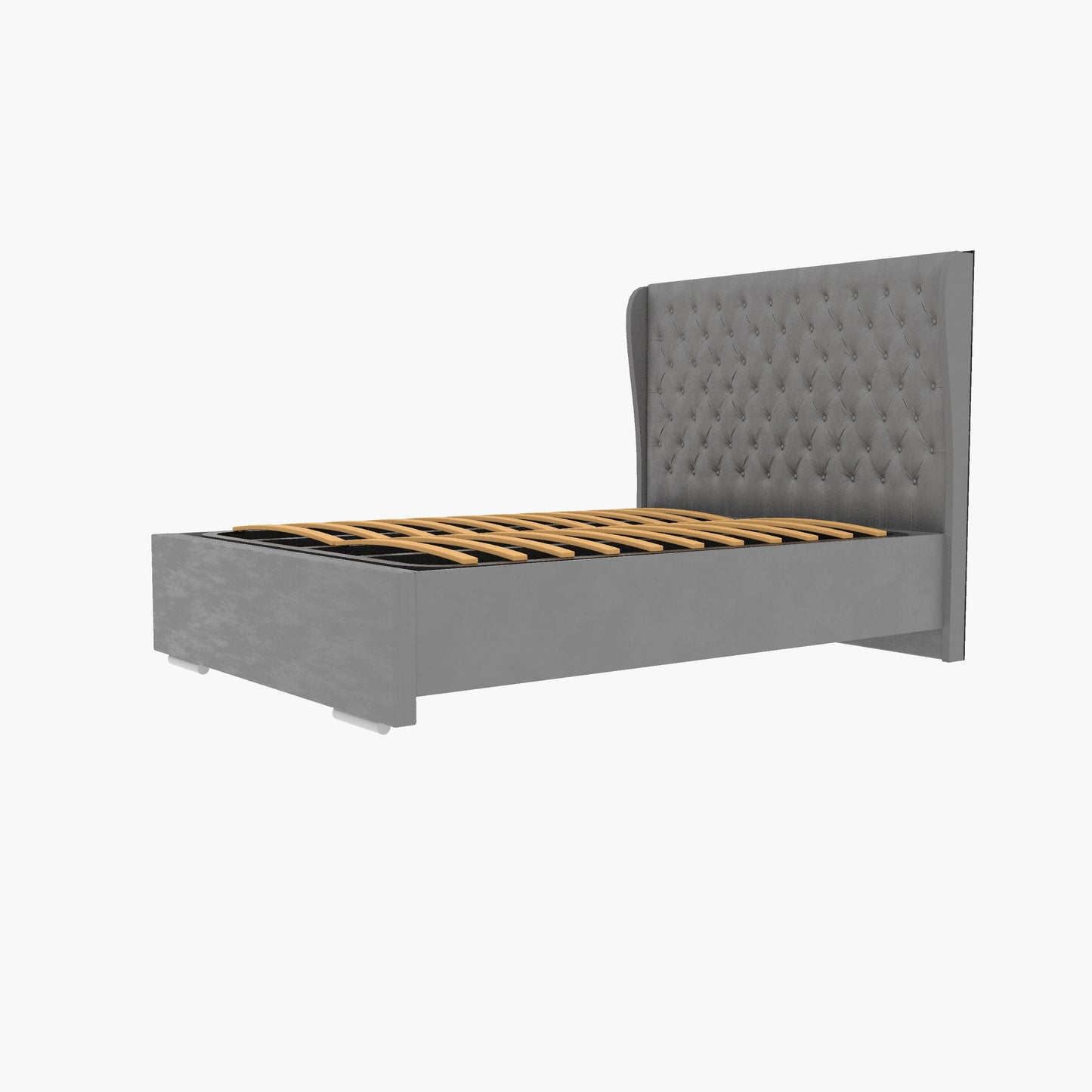 Miri Winged Upholstered Bed