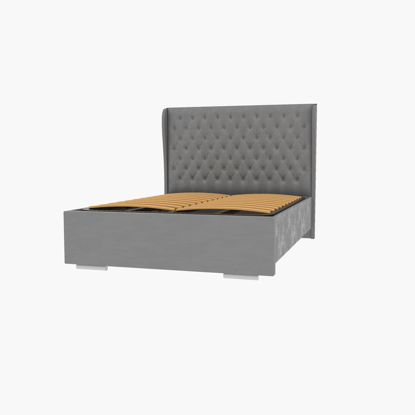 Miri Winged Upholstered Bed