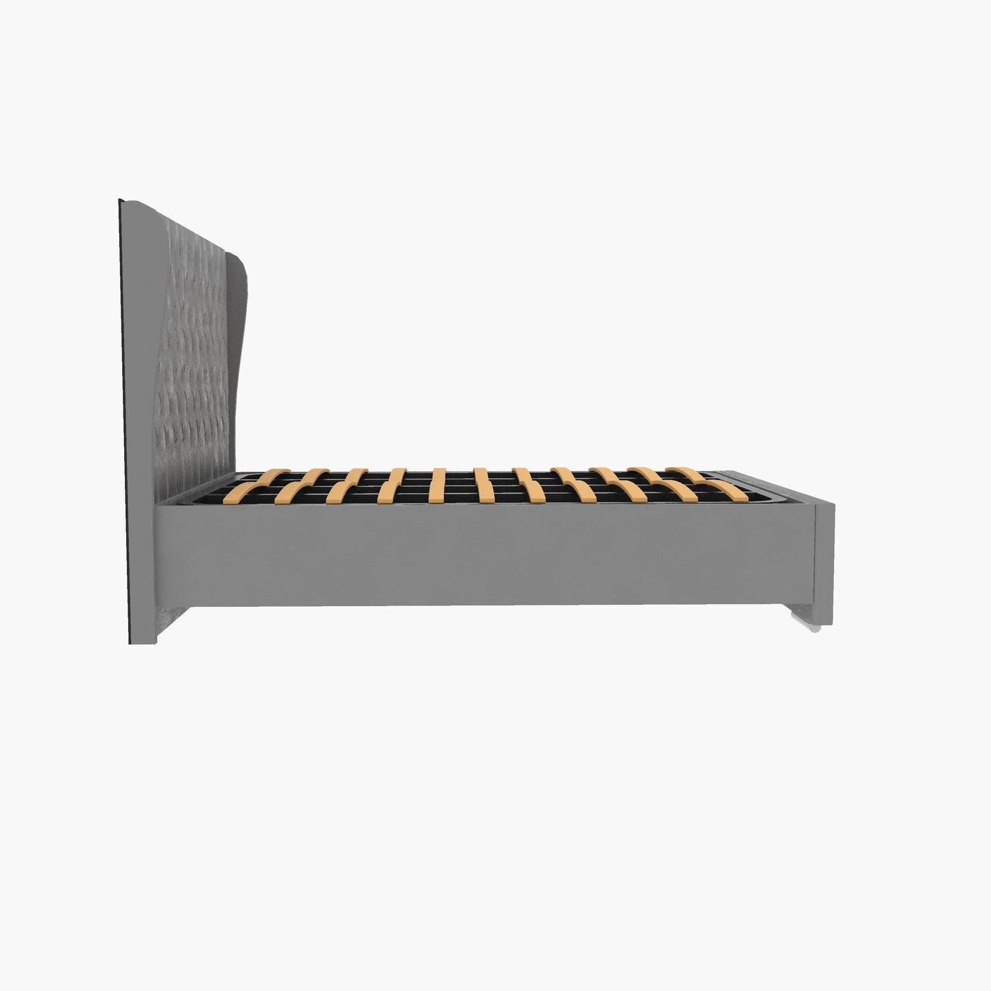 Miri Winged Upholstered Bed