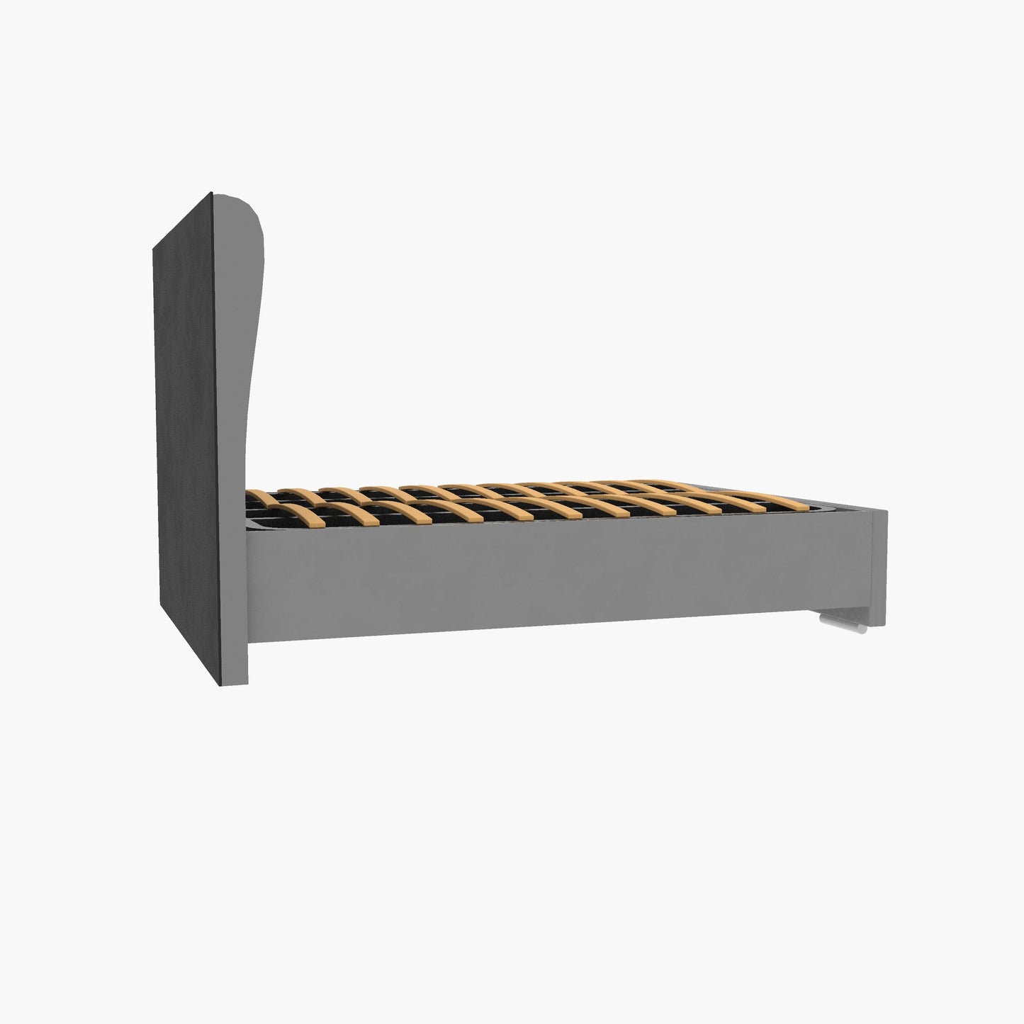 Miri Winged Upholstered Bed