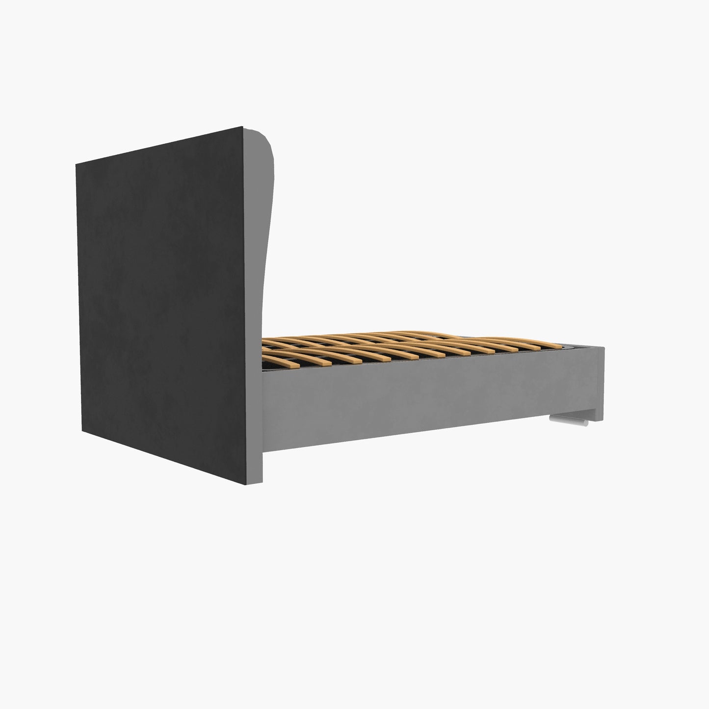 Miri Winged Upholstered Bed