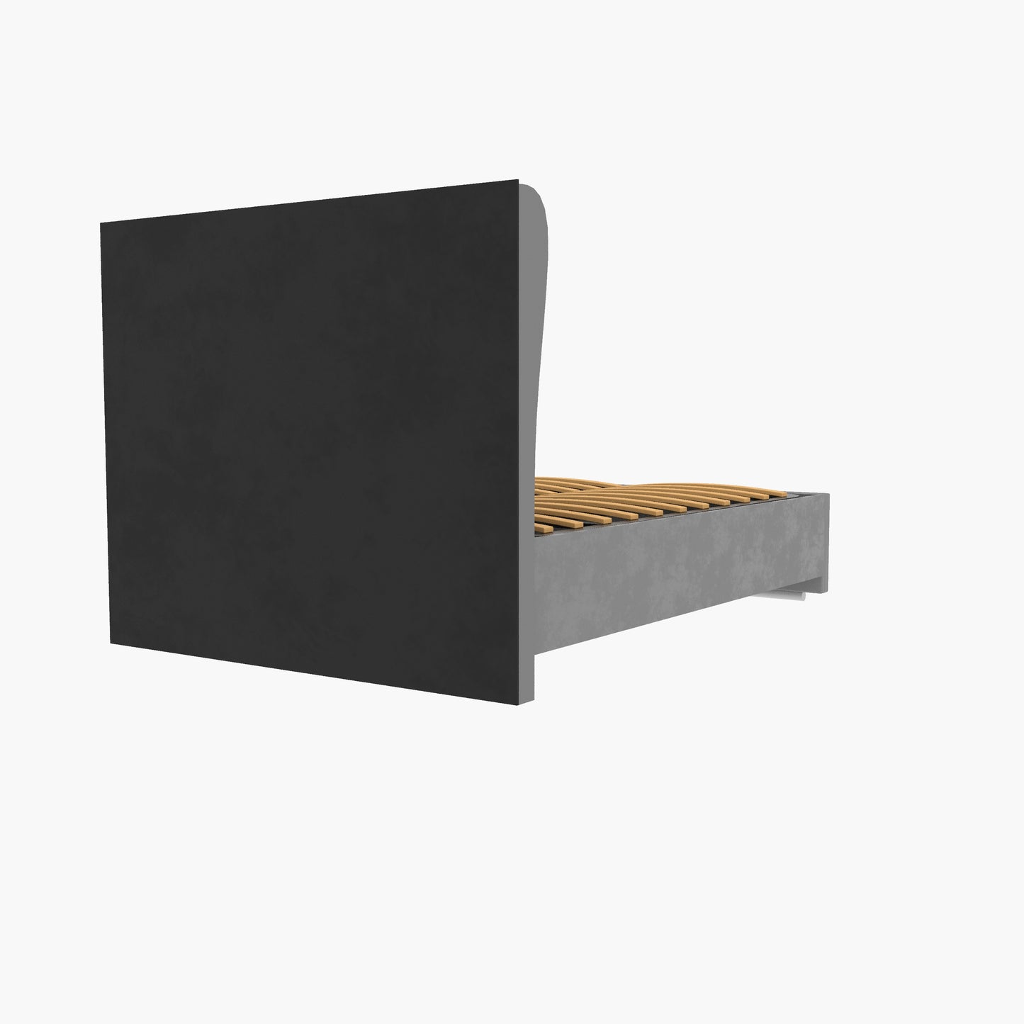 Miri Winged Upholstered Bed