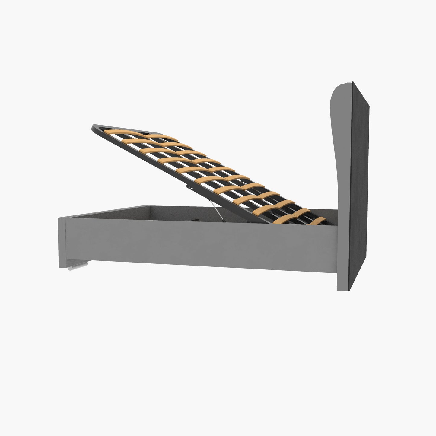 Miri Winged Upholstered Bed