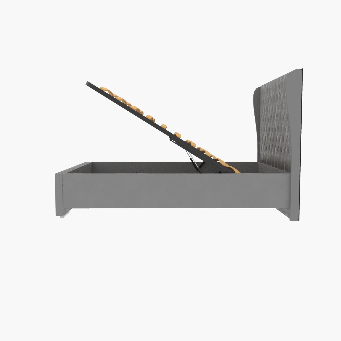 Miri Winged Upholstered Bed