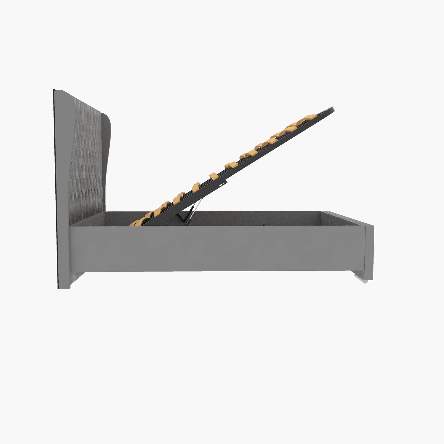 Miri Winged Upholstered Bed