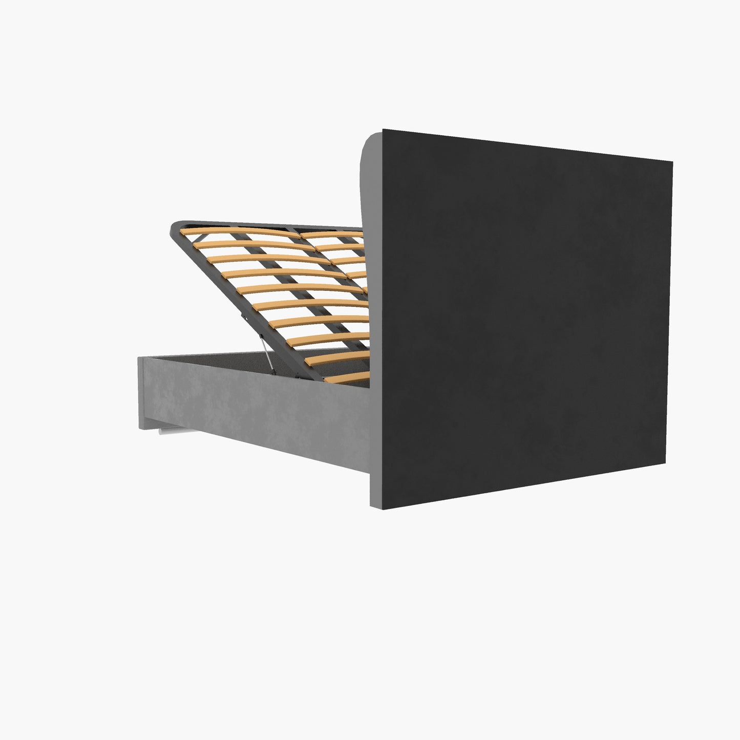 Miri Winged Upholstered Bed