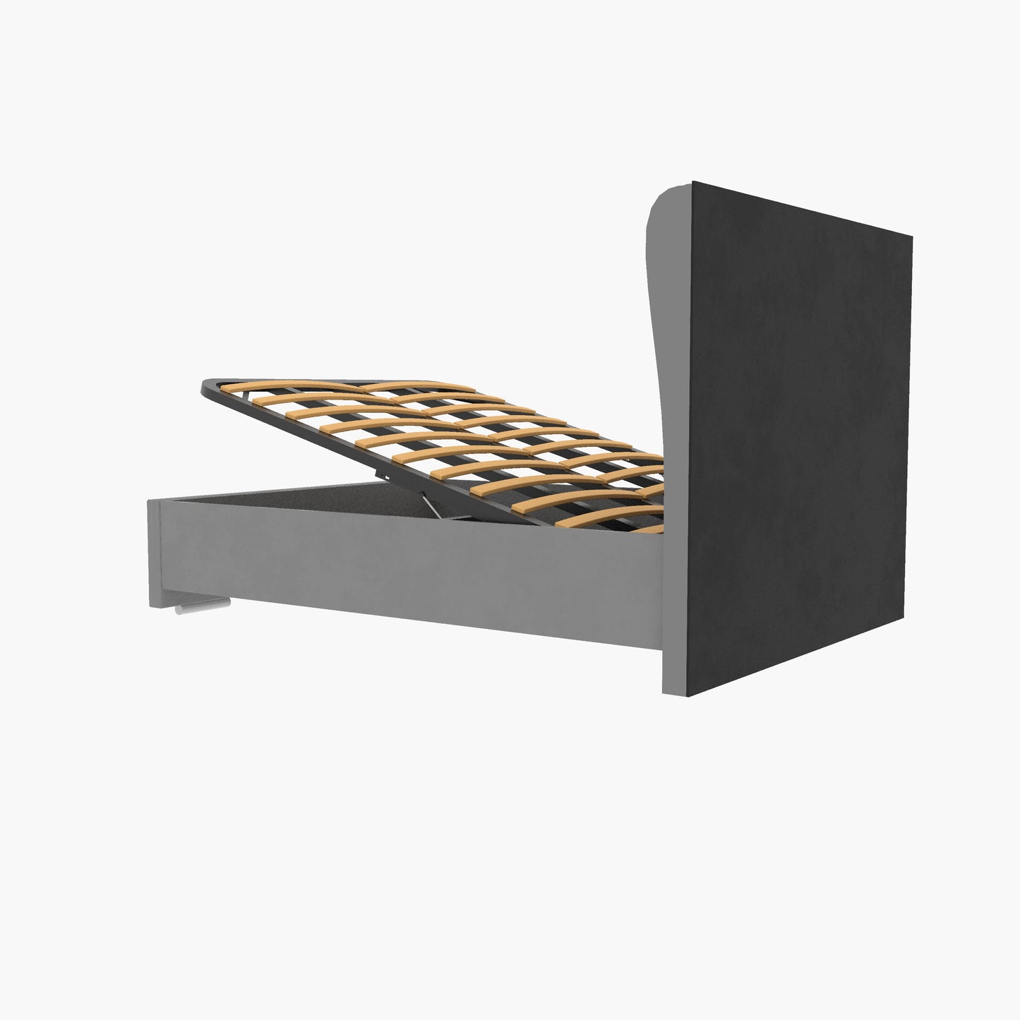 Miri Winged Upholstered Bed