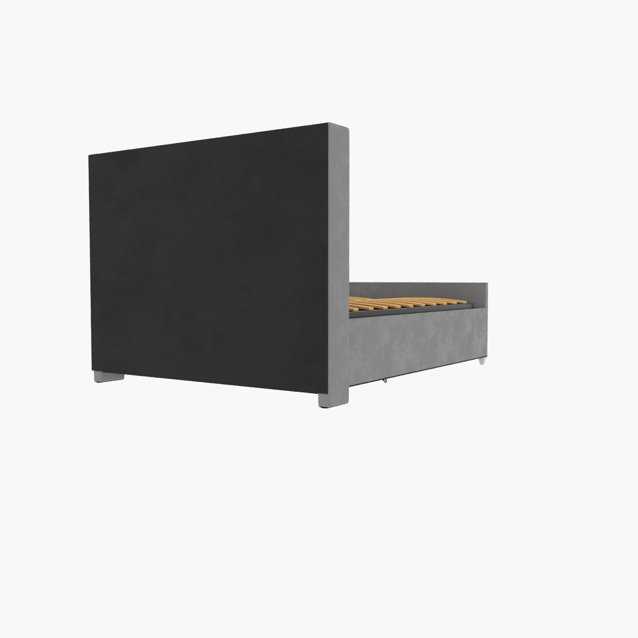 Valencia Lined Wings Upholstered Bed