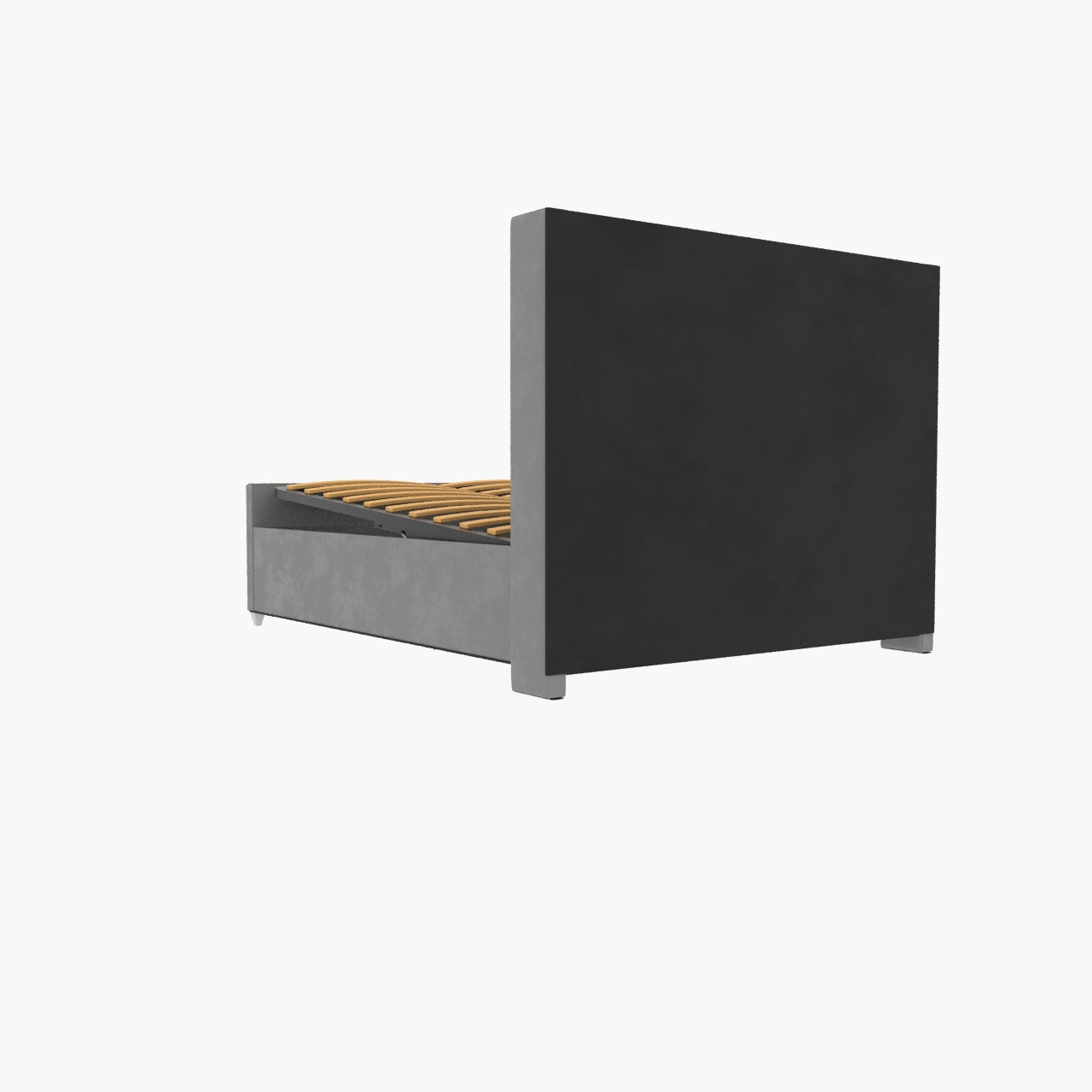 Valencia Lined Wings Upholstered Bed