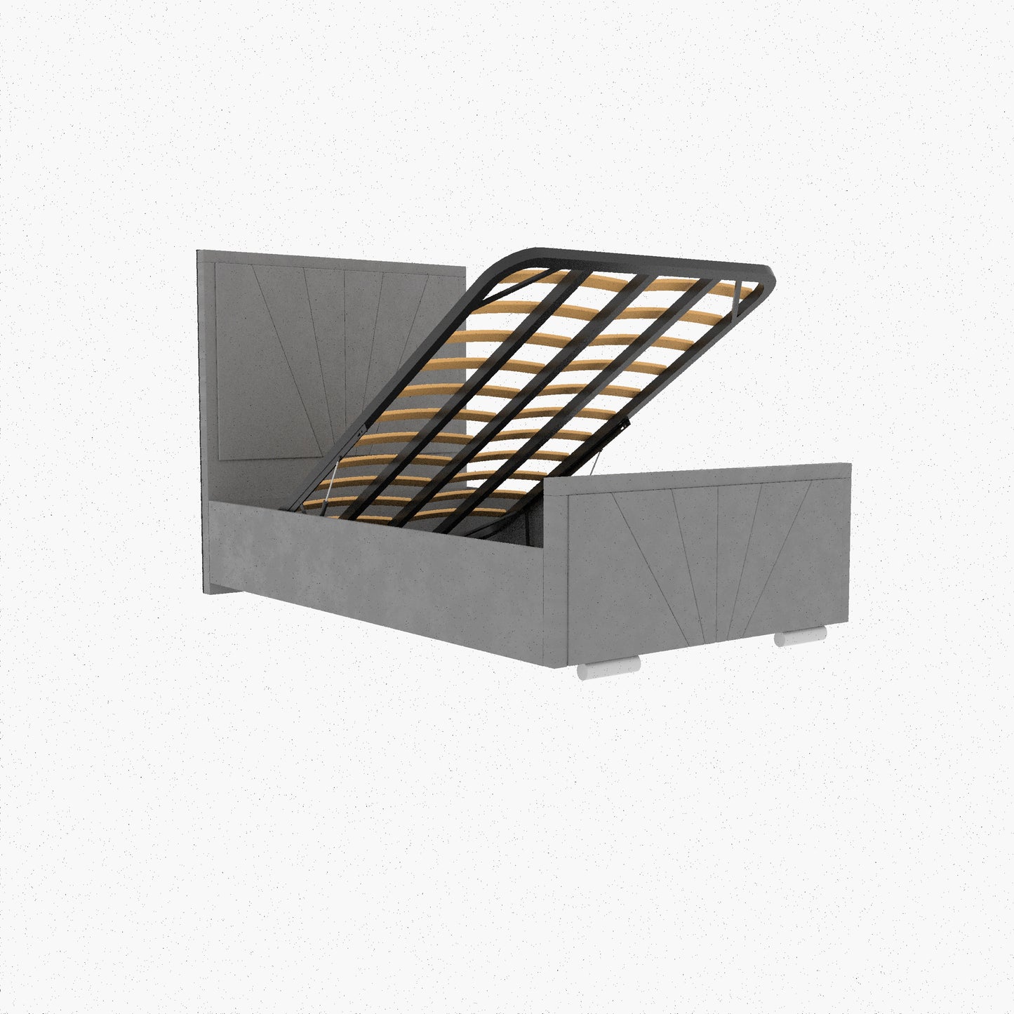 Zahah upholstered bed