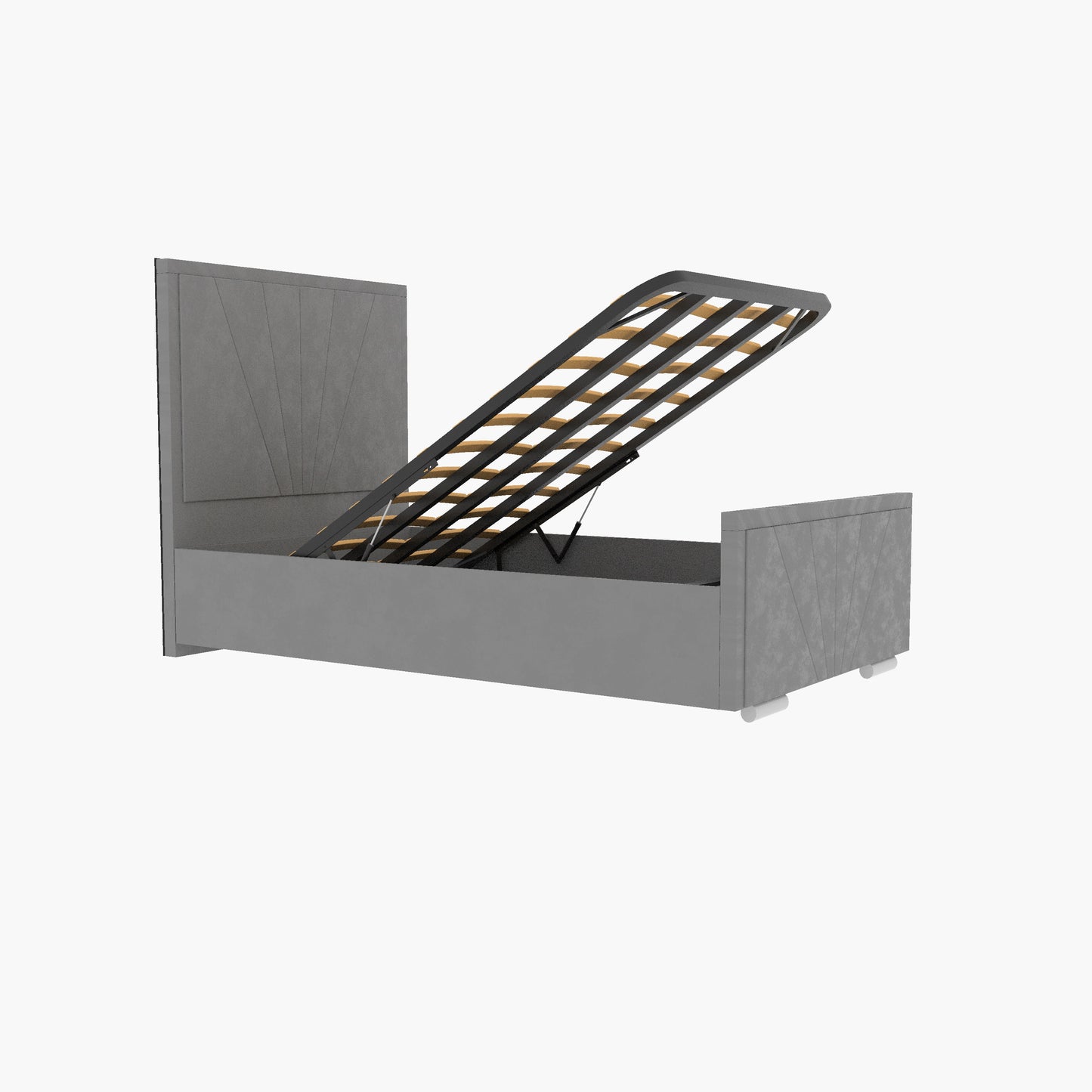 Zahah upholstered bed