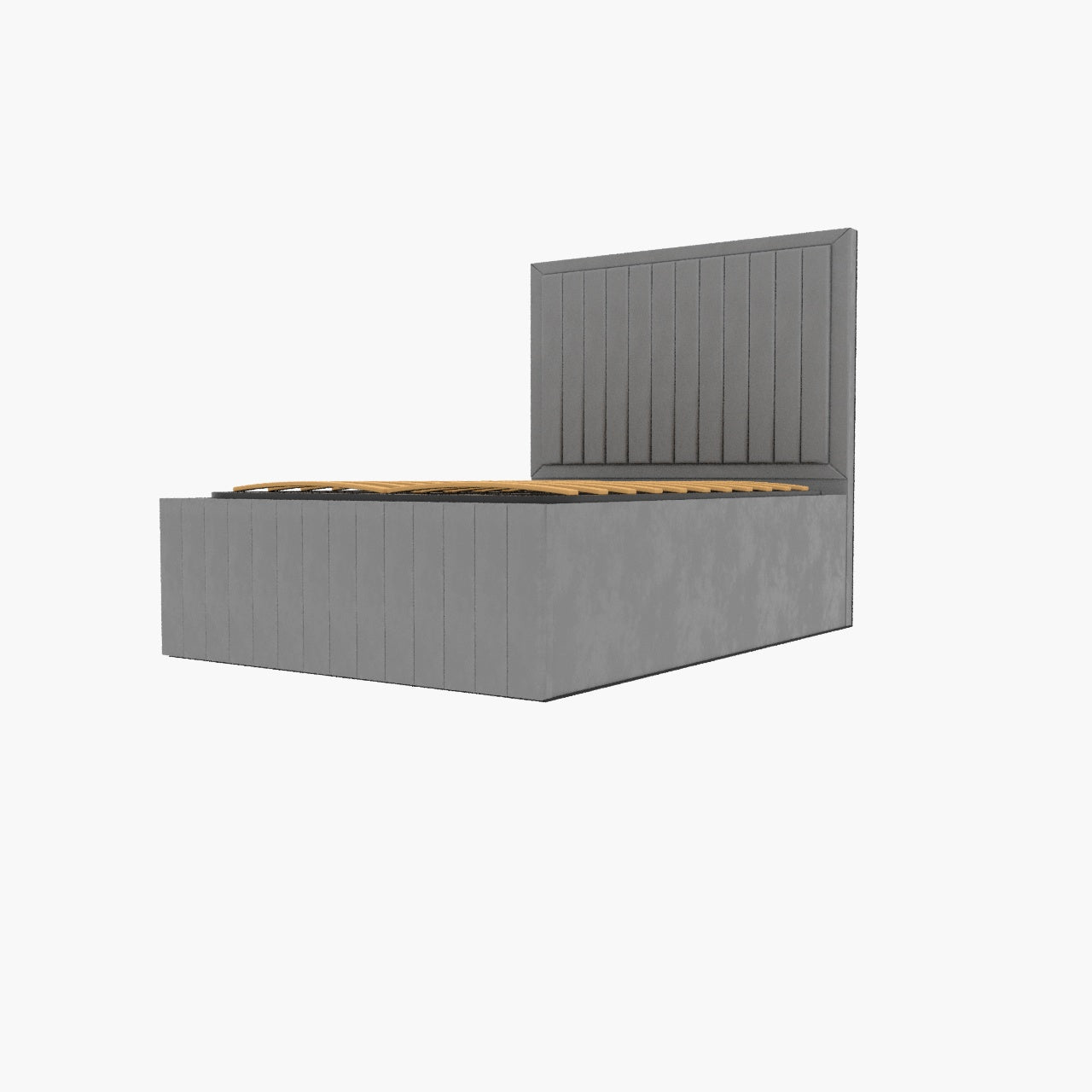 Geneva lined Upholstered Bed