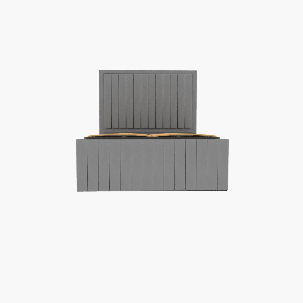 Geneva lined Upholstered Bed