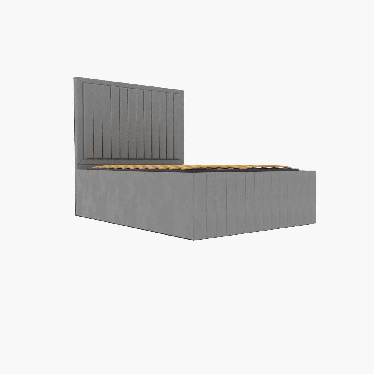 Geneva lined Upholstered Bed