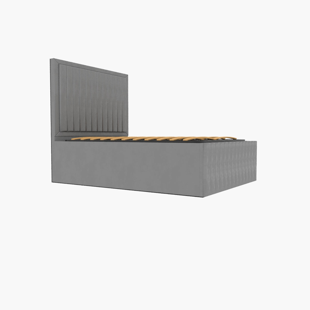 Geneva lined Upholstered Bed