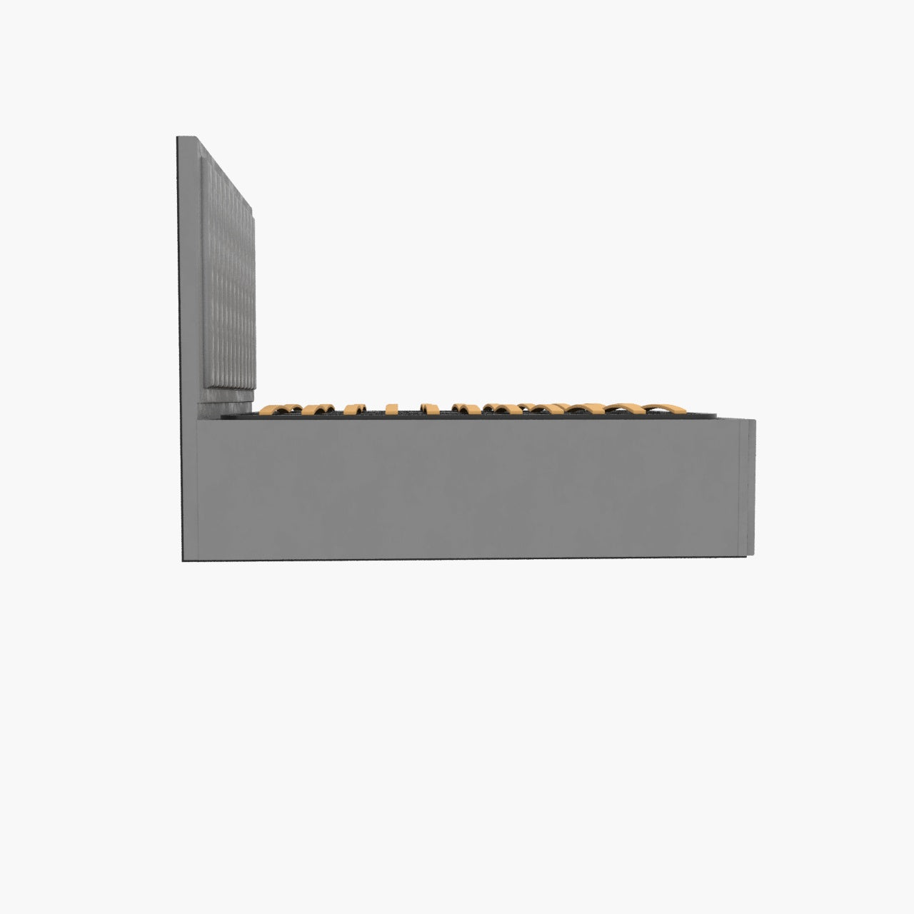 Geneva lined Upholstered Bed