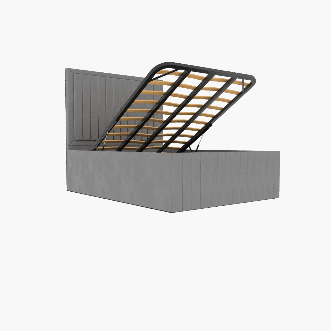 Geneva lined Upholstered Bed