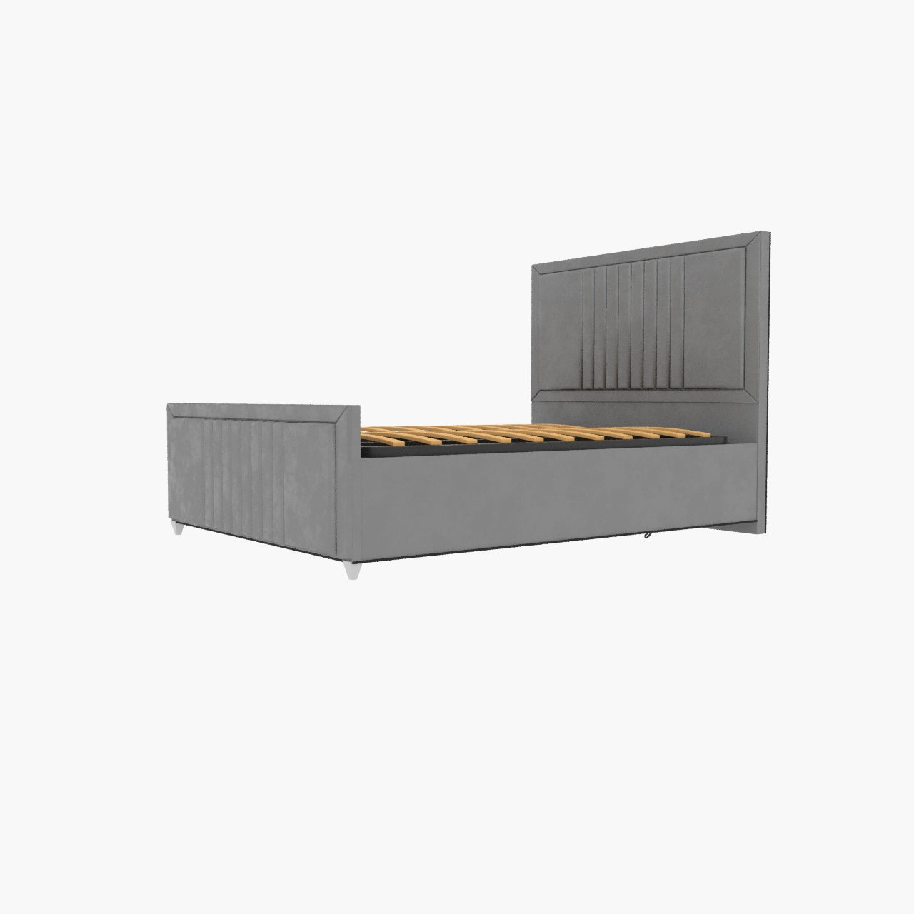 Cannas upholstered bed