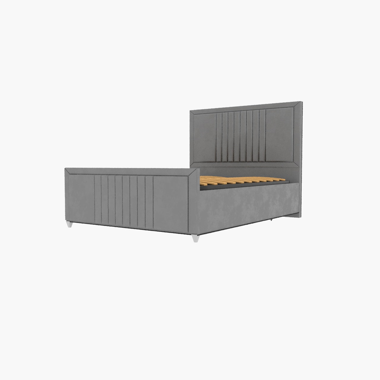 Cannas upholstered bed
