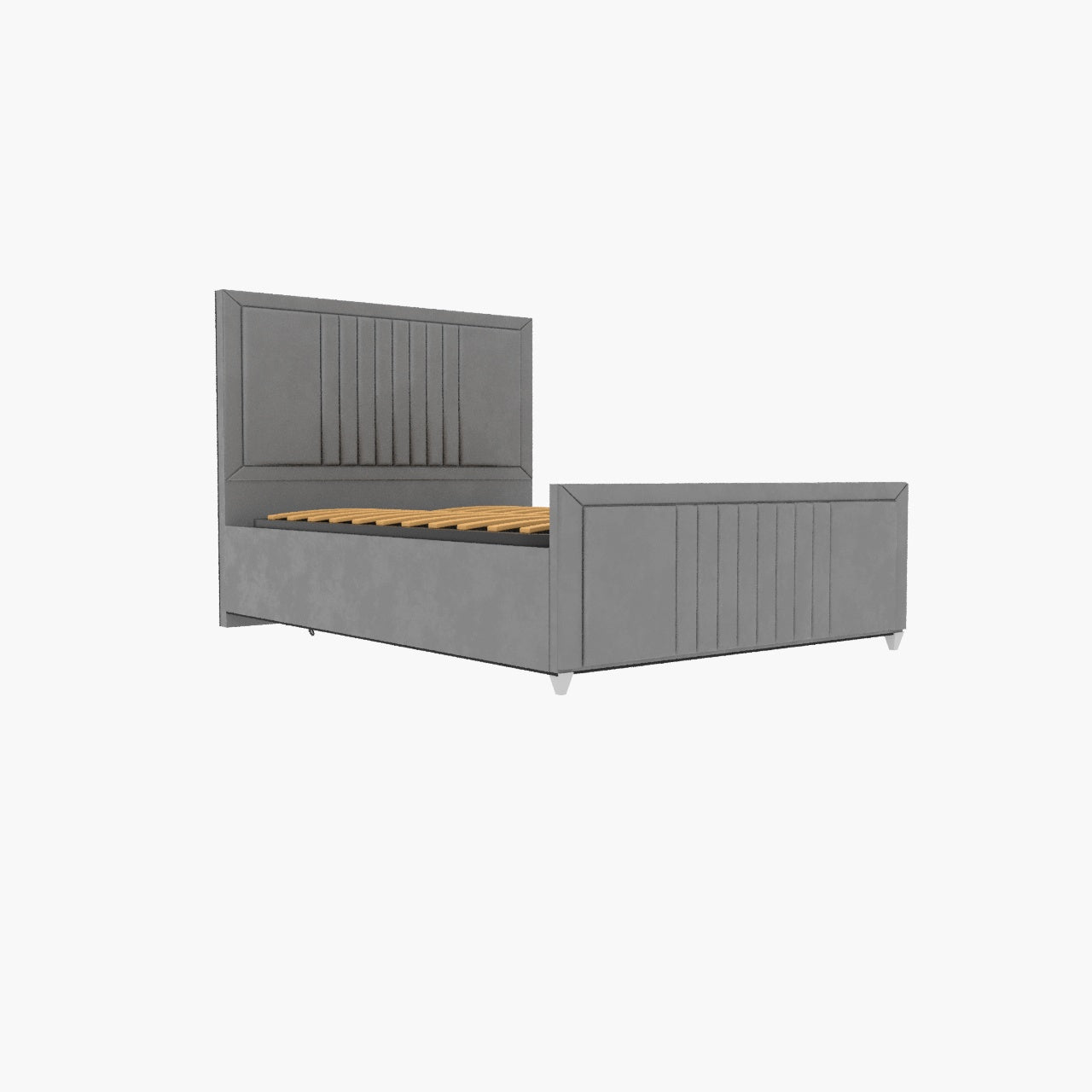 Cannas upholstered bed