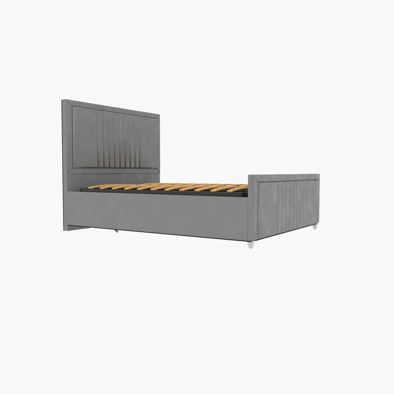 Cannas upholstered bed