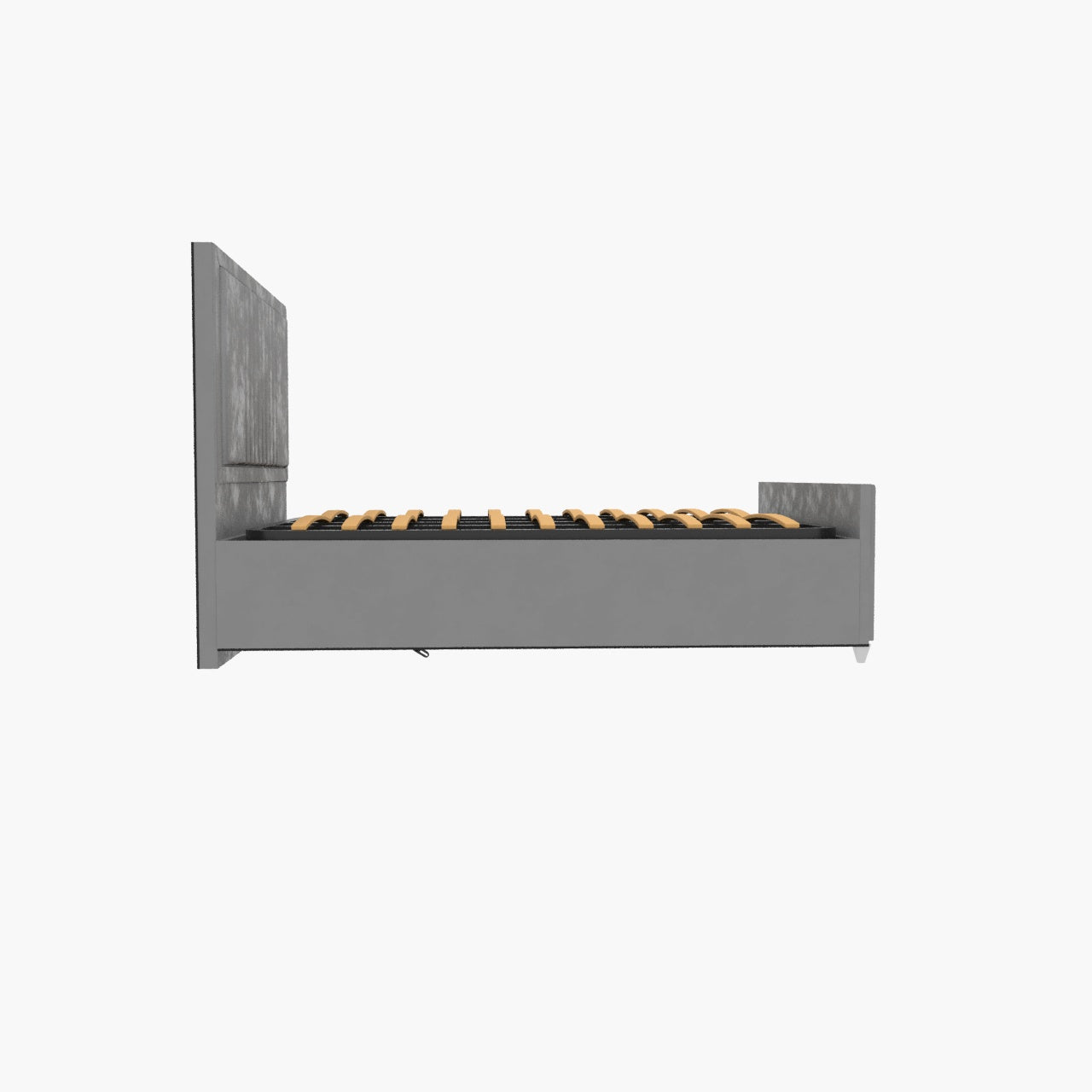 Cannas upholstered bed