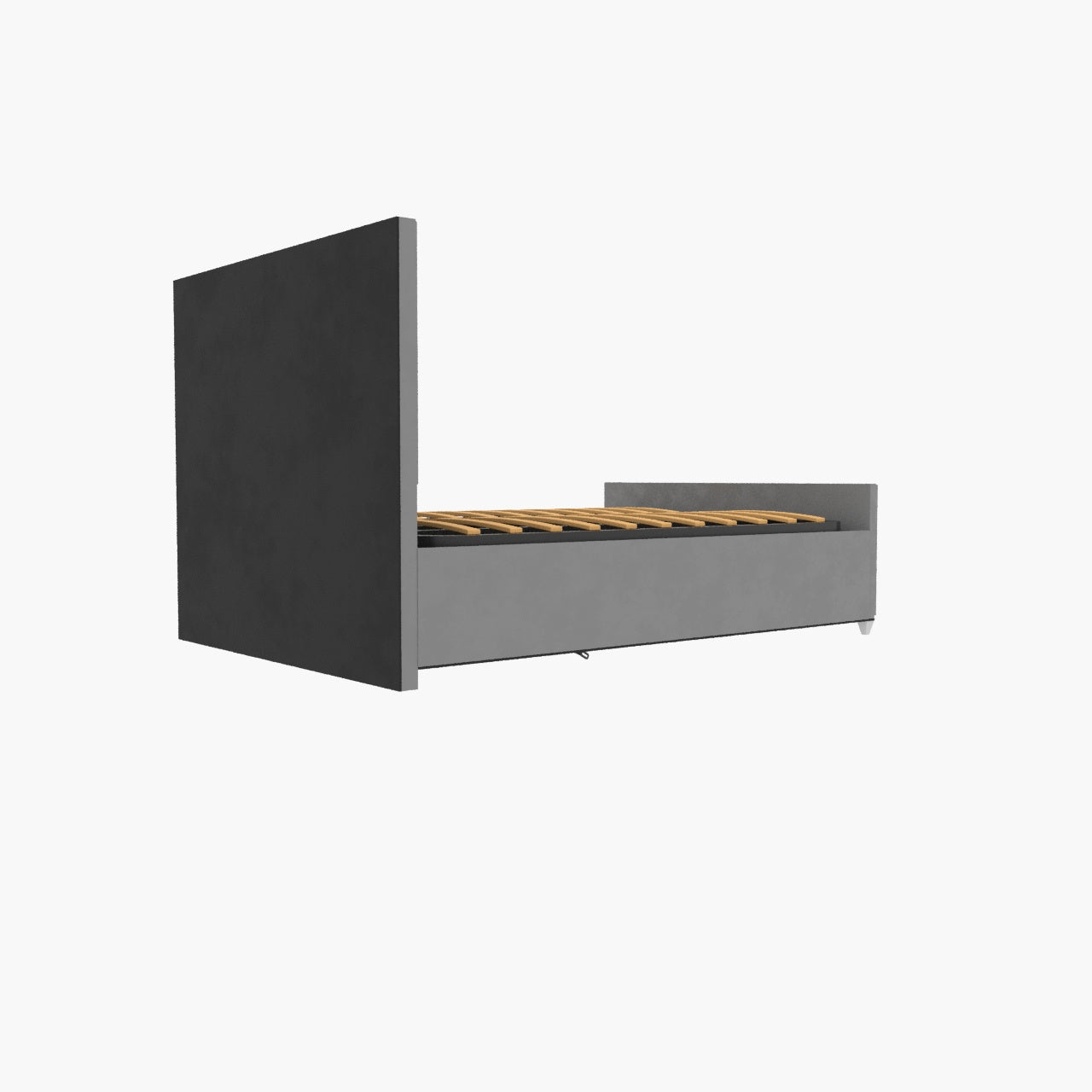 Cannas upholstered bed