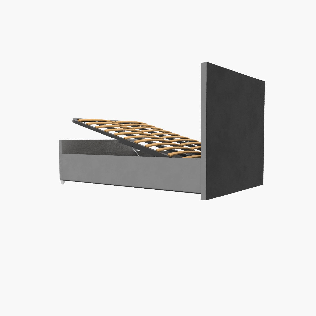 Cannas upholstered bed