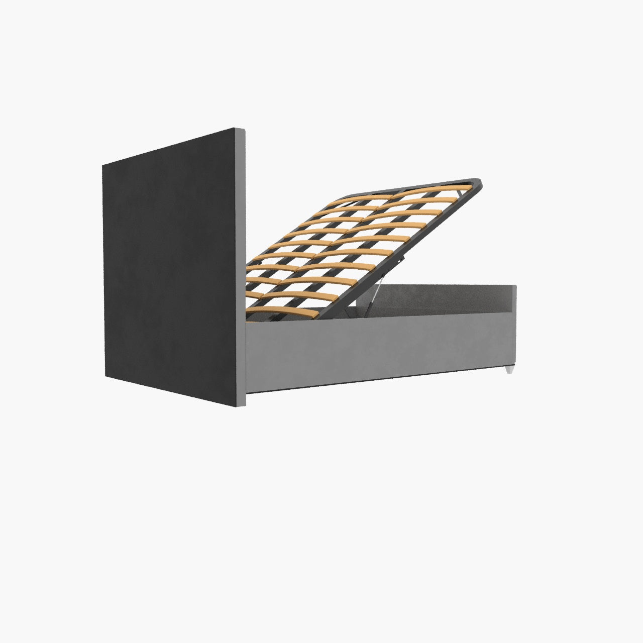 Cannas upholstered bed