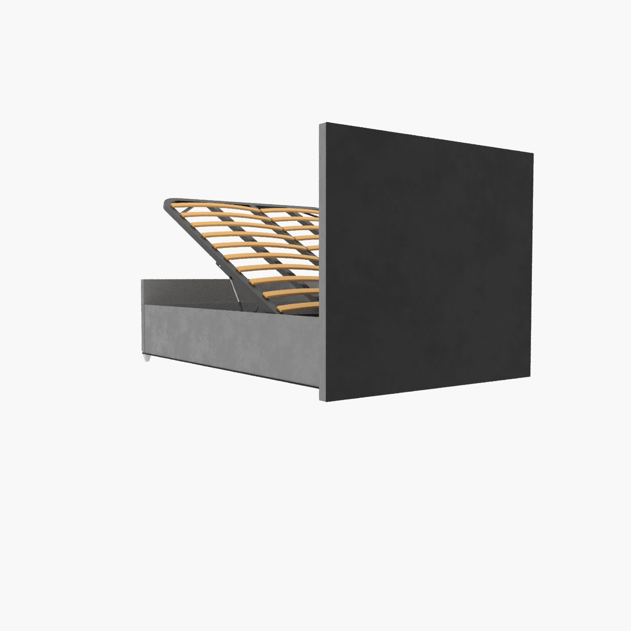 Cannas upholstered bed